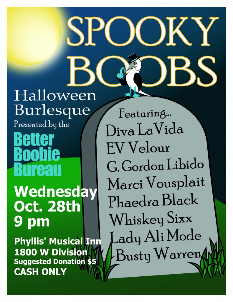 Spooky Boobs poster